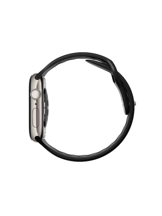 Nomad Tempo Strap Compatible with Apple Watch 45 46 mm Black