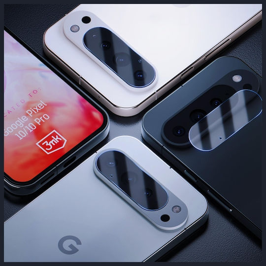 3MK Lens Protection Προστασία Κάμερας Μεμβράνη Διάφανο για το Google Pixel 10 Pro