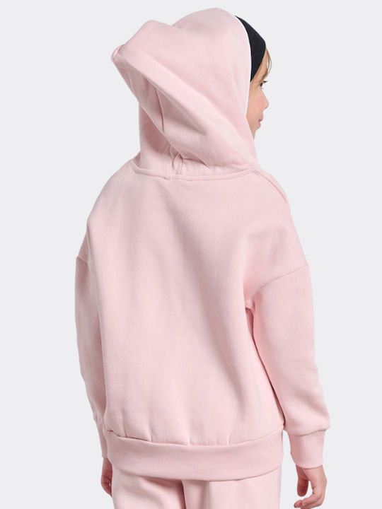 Kids Sweatpants Set Pink 2pcs