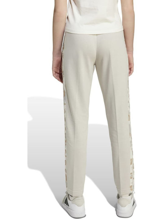 Kids Sweatpants Ecru 3 Stripes