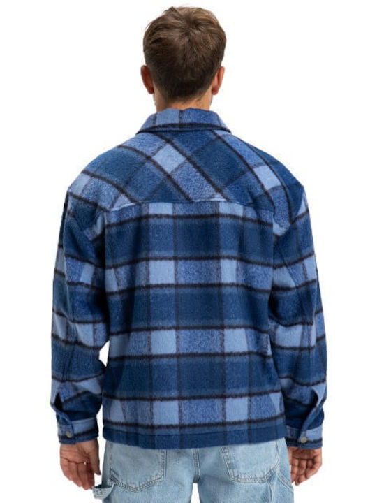 Henderson Μακρυμάνικo Overshirt Estate Blue EDYWT03266-BSW0