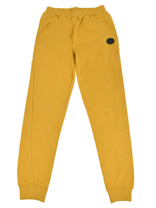 Kids Sweatpants Mustard