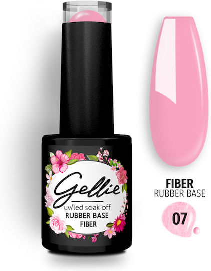 Gellie 07 Base Coat for Semi-Permanent Nail Polish Rubber 10ml