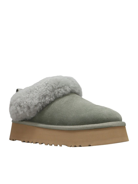 Tazzelle Closed Women's Slippers Green