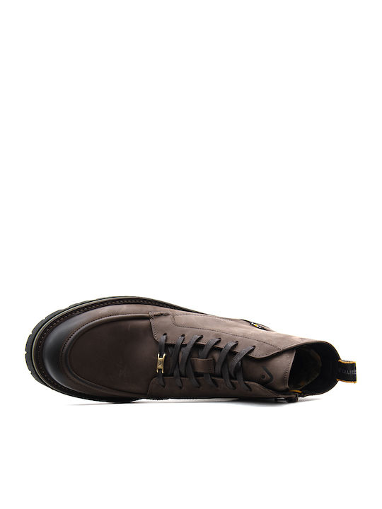 Leather Brown Men's Boots