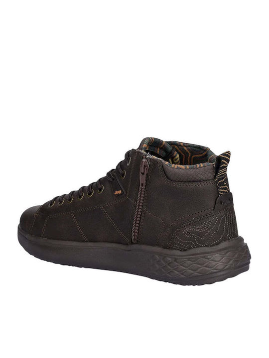 Black Men's Boots Waterproof Anatomical