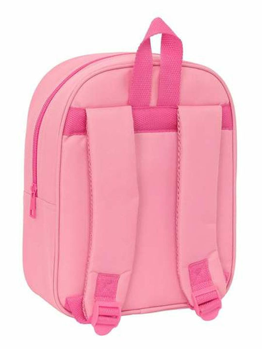 Barbie School Bag Trolley Kindergarten Pink
