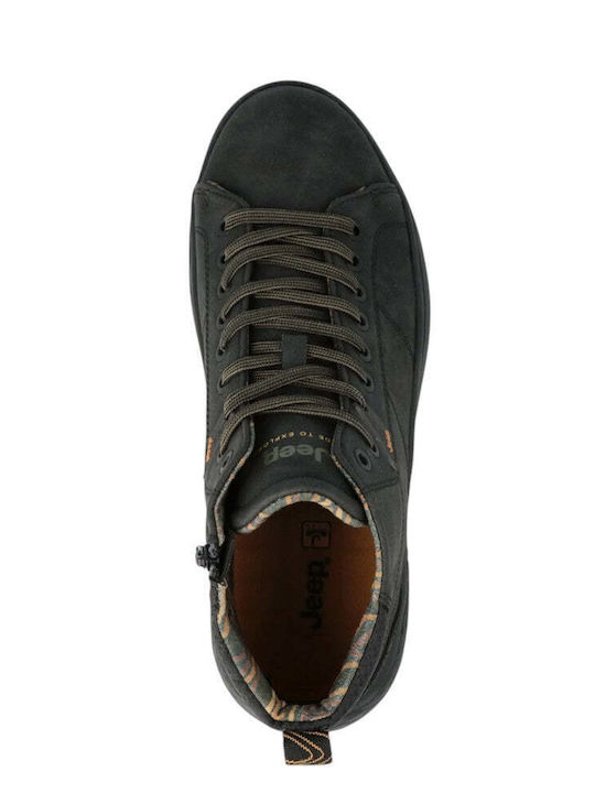 Black Men's Boots Waterproof Anatomical