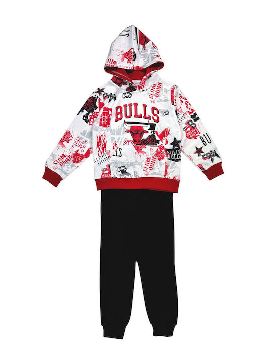 Kids Sweatpants Set Red 2pcs
