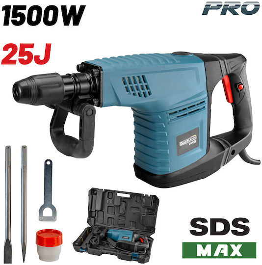 Bormann Pro BDH3200 Κρουστικό Σκαπτικό Πιστολέτο Ρεύματος 1500W με Υποδοχή SDS Max 053347