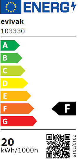 Evivak Vertieft LED-Panel 18W