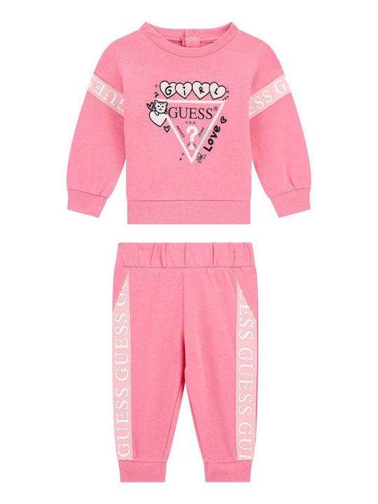 Παιδικό Σετ Φόρμας Jelly Pink 2τμχ Active