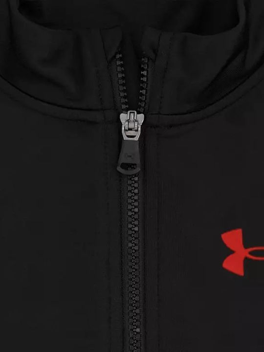 Kids Sweatpants Set Black 2pcs Rival Knit Track Suit