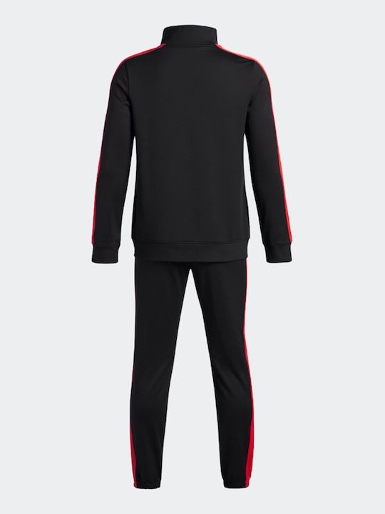 Kids Sweatpants Set Black 2pcs Rival Knit Track Suit