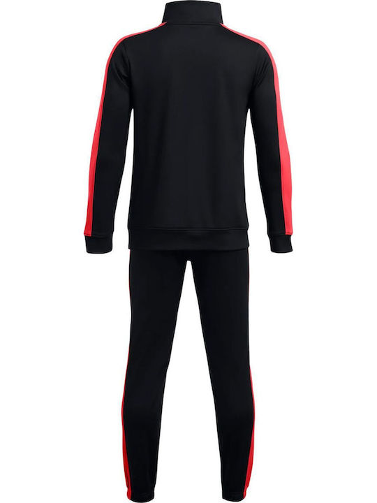 Kids Sweatpants Set Black 2pcs Rival Knit Track Suit