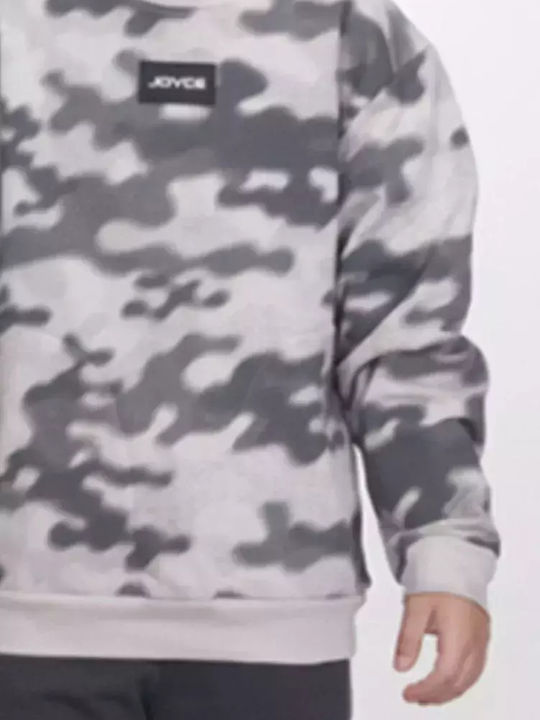 Kids Sweatpants Set Grey-anthracite 2pcs