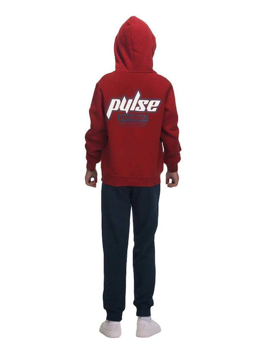 Kinder Trainingsanzüge Mit Bluse Burgundisch - Maren 2Stücke