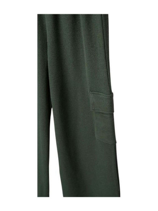 Kids Sweatpants Set Khaki 2pcs