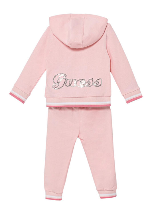 Kids Sweatpants Set Cotton Candy Pink 2pcs Active