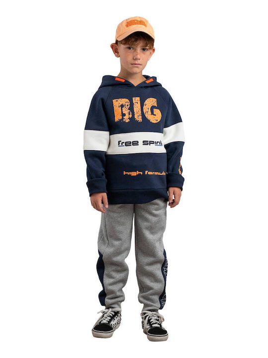 Kids Sweatpants Set Blue 2pcs