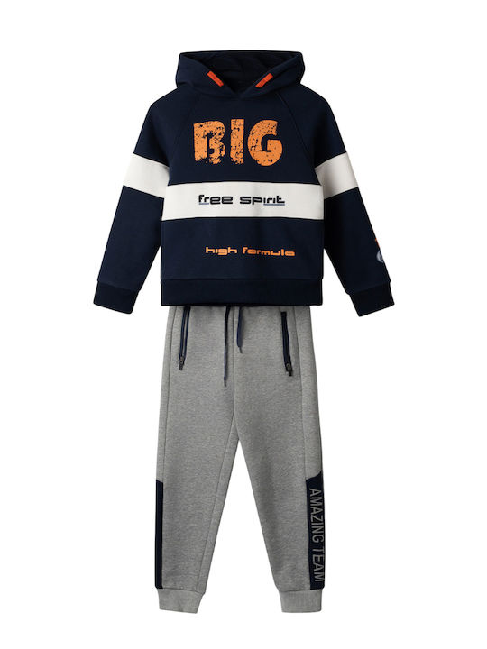 Kids Sweatpants Set Blue 2pcs
