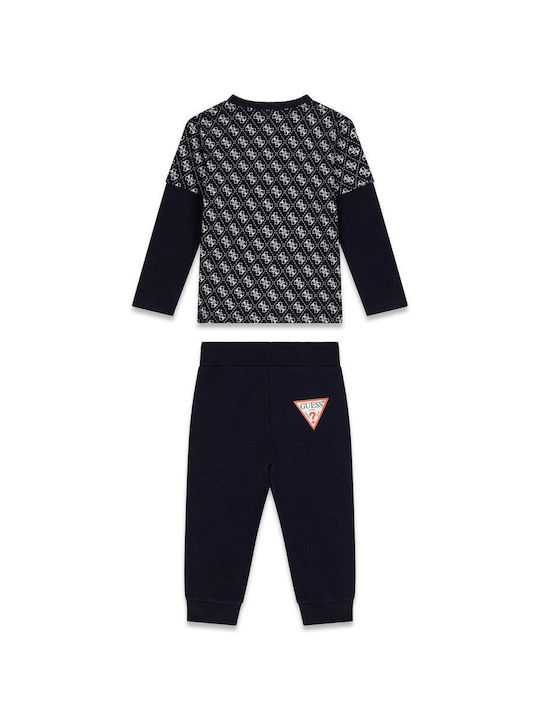 Kids Sweatpants Set Blue 2pcs
