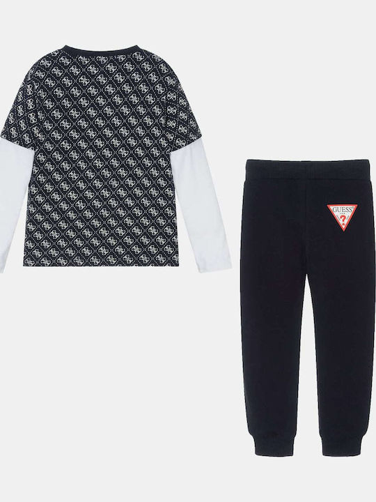 Kids Sweatpants Set Blue 2pcs
