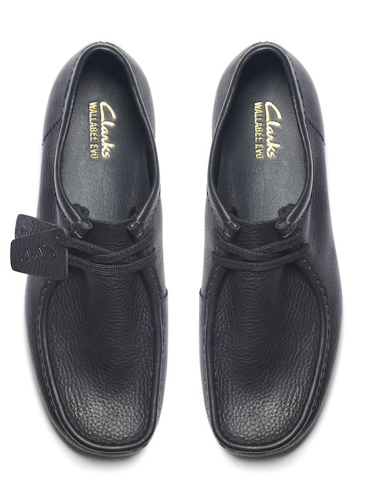 Leder Herren Mokassins in Schwarz Farbe