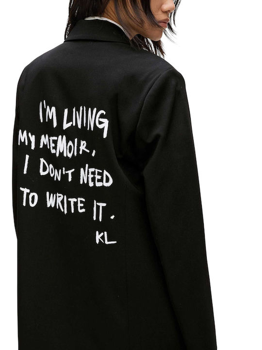 Karl Lagerfeld Women's Blazer Black