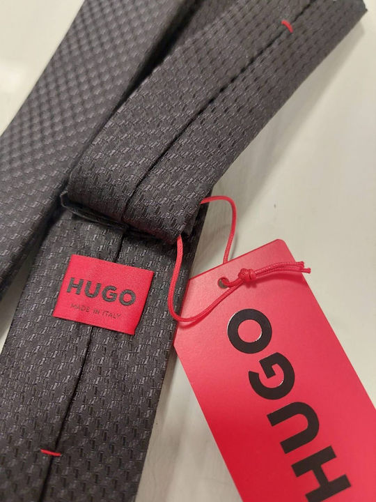 Hugo Мъжка Кравата в Черен Цвят