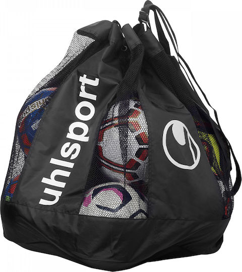 Uhlsport Сак За Топки 12 Teamsport Топки Черен Сак За Топки