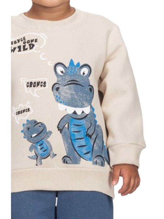 Kinder Sweatpants Set - Jogginganzug Ecru - Raf 2Stück