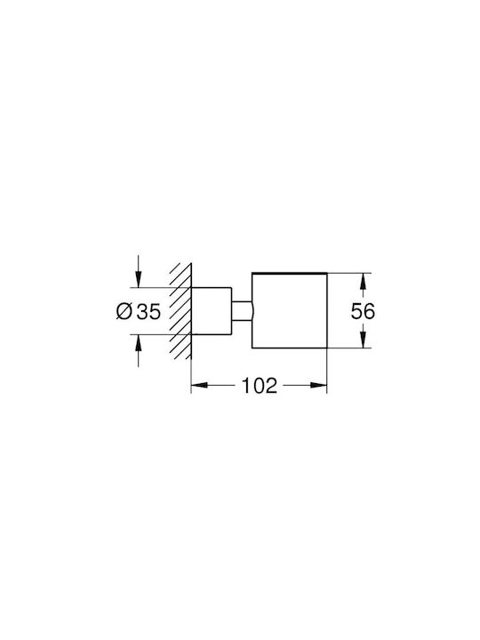 Grohe Warm Sunset Getränkehalter Metallisch 4005176950254