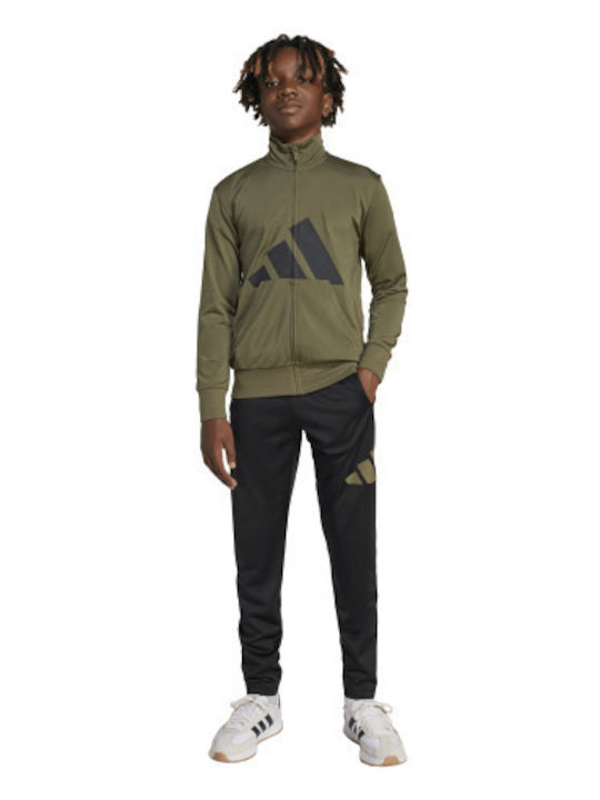 Kids Sweatpants Set Green 2pcs