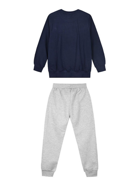 Kids Sweatpants Set Navy Blue 2pcs