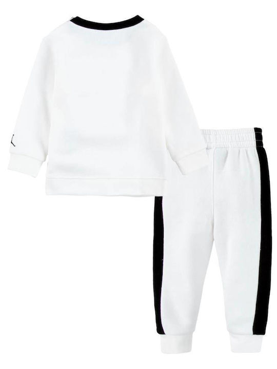 Jordan Kids Sweatpants Set White
