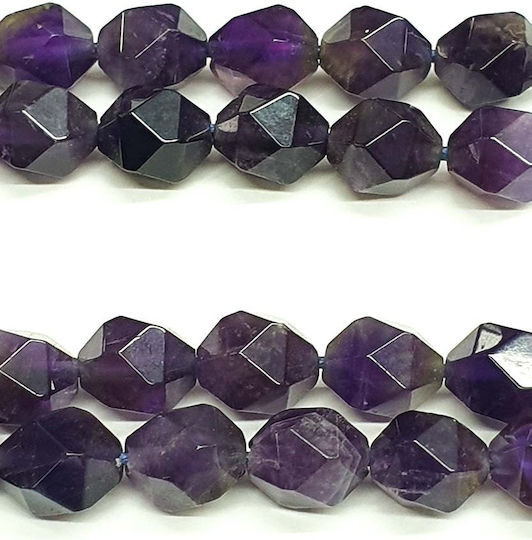 Roloi Komboloi Amethyst Worry Beads with 25 Beads Purple 29cm
