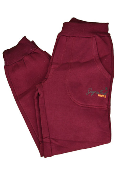 Kinder Trainingshose Burgundisch 1Stück