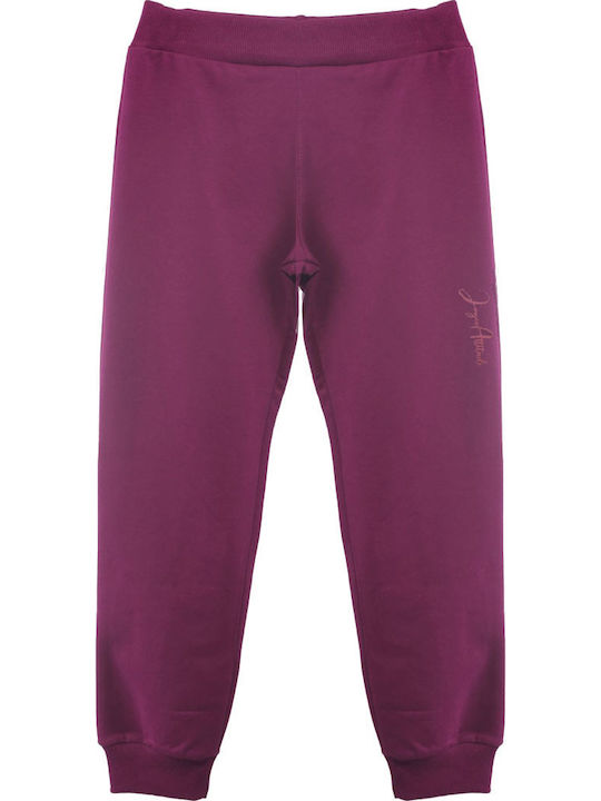 Kids Sweatpants Purple