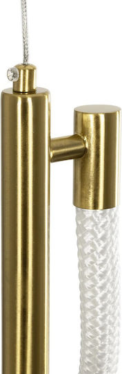 kelvo Pendant Light White Grid 30x30x70cm