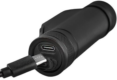 Technik Презареждащ се Челник LED IPX4 с Максимална Яркост 800лм Червен