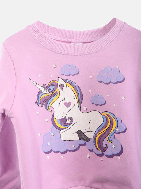 Set Trening pentru Copii Lila 2bucăți Unicorn
