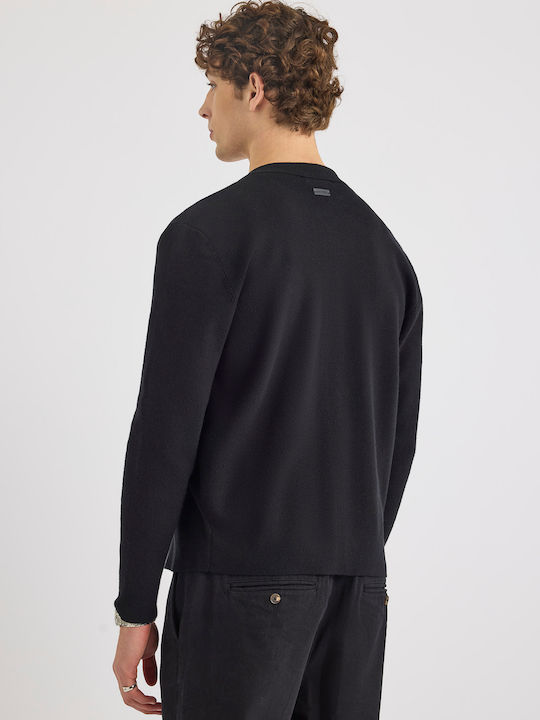 Men's Cardigan Black, Navy