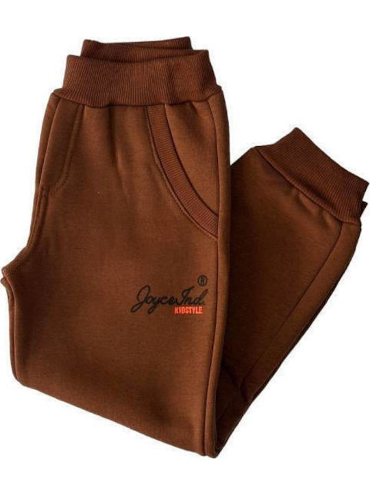 Kids Sweatpants Brown Boys