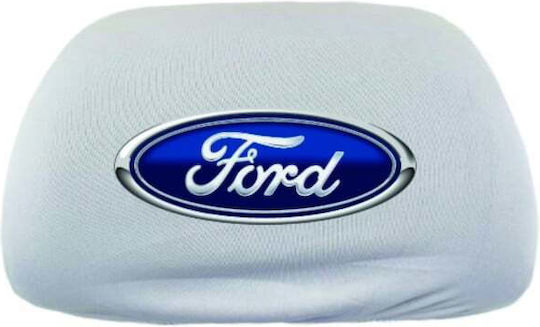 Set 2 Headrest Covers Ford Car Range