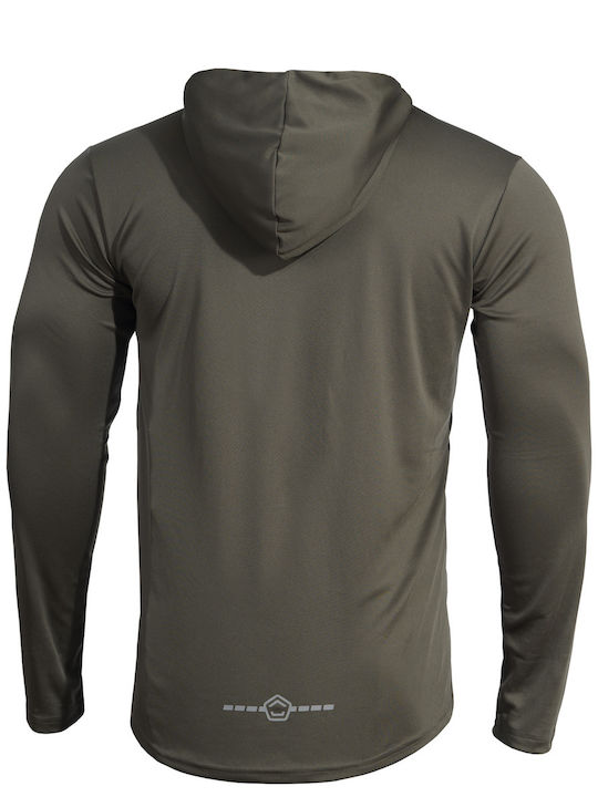 Orion Long Sleeve Black Blouse