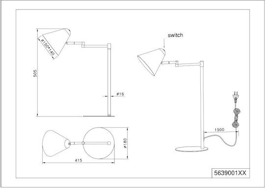 Trio Lighting 5639001