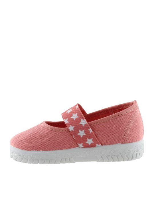 Kinder Pumps & Ballerinas mit elastischem Gurt Rosa