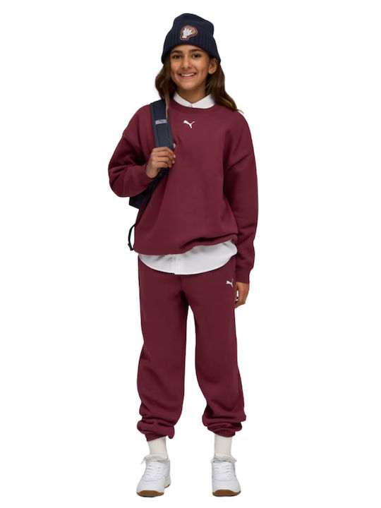 Παιδικό Σετ Φόρμας Μπορντό 2τμχ Sweat Suit