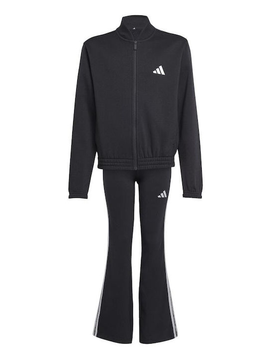 Kinder Trainingsanzüge Mit Jacke Schwarz 2Stücke Tracksuit